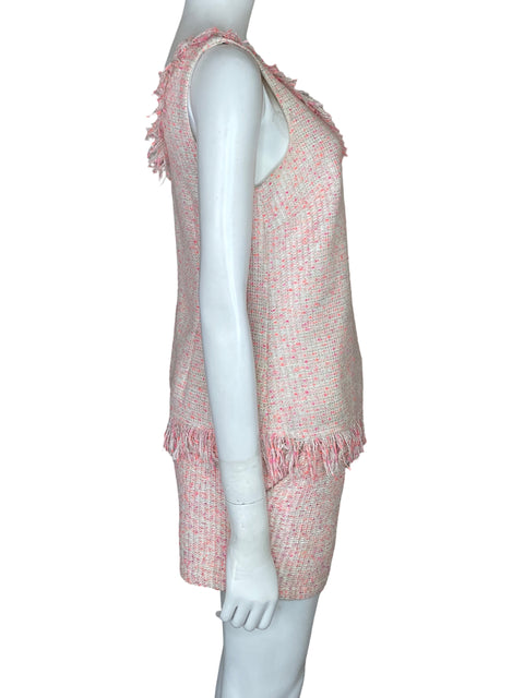 Set Julie Brown Tweed Blanco-Talla 4