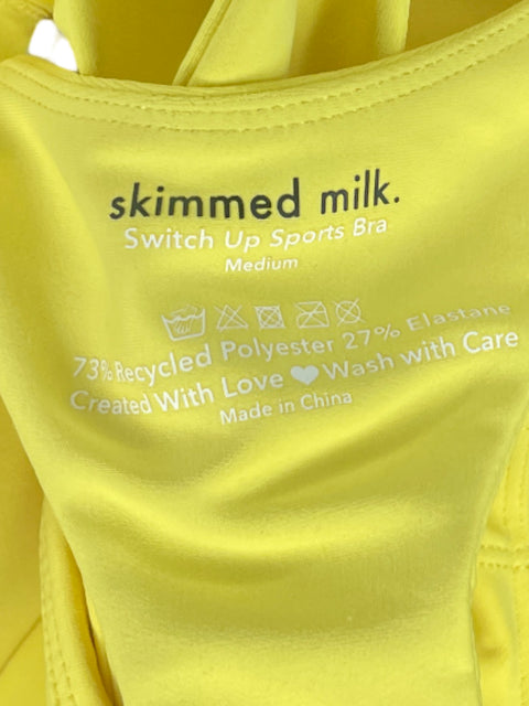 Top Skimmed Milk Switch Up Amarillo-Talla M