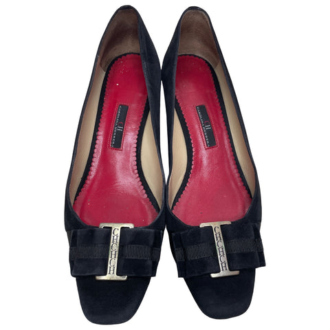 * Calzado Carolina Herrera Vintage Pumps Negro-Talla 39