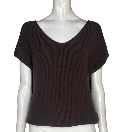 Sweater Massimo Dutti Tejido Marrón - Talla XS