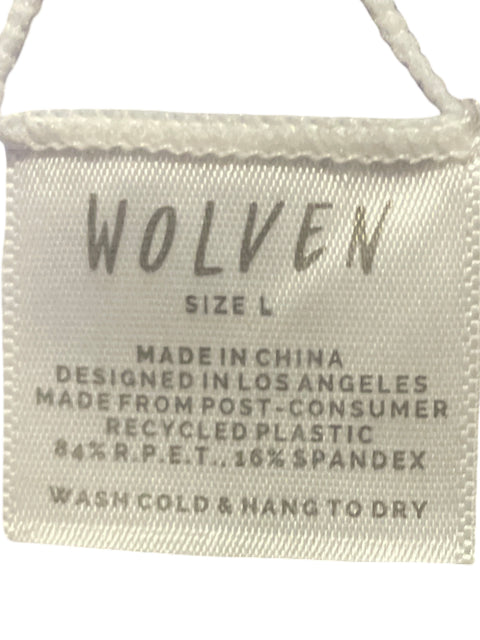 Vestido de Baño Wolven Tie Back Morado-Talla L