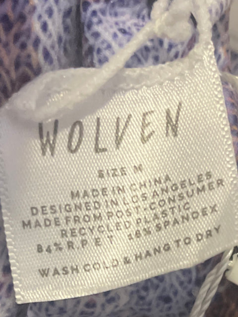 Vestido de Baño Wolven Argyle Morado-Talla M