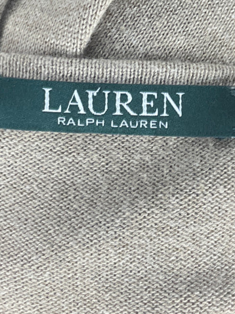 Vestido Ralph Lauren Midi Mangas Marron-Talla S