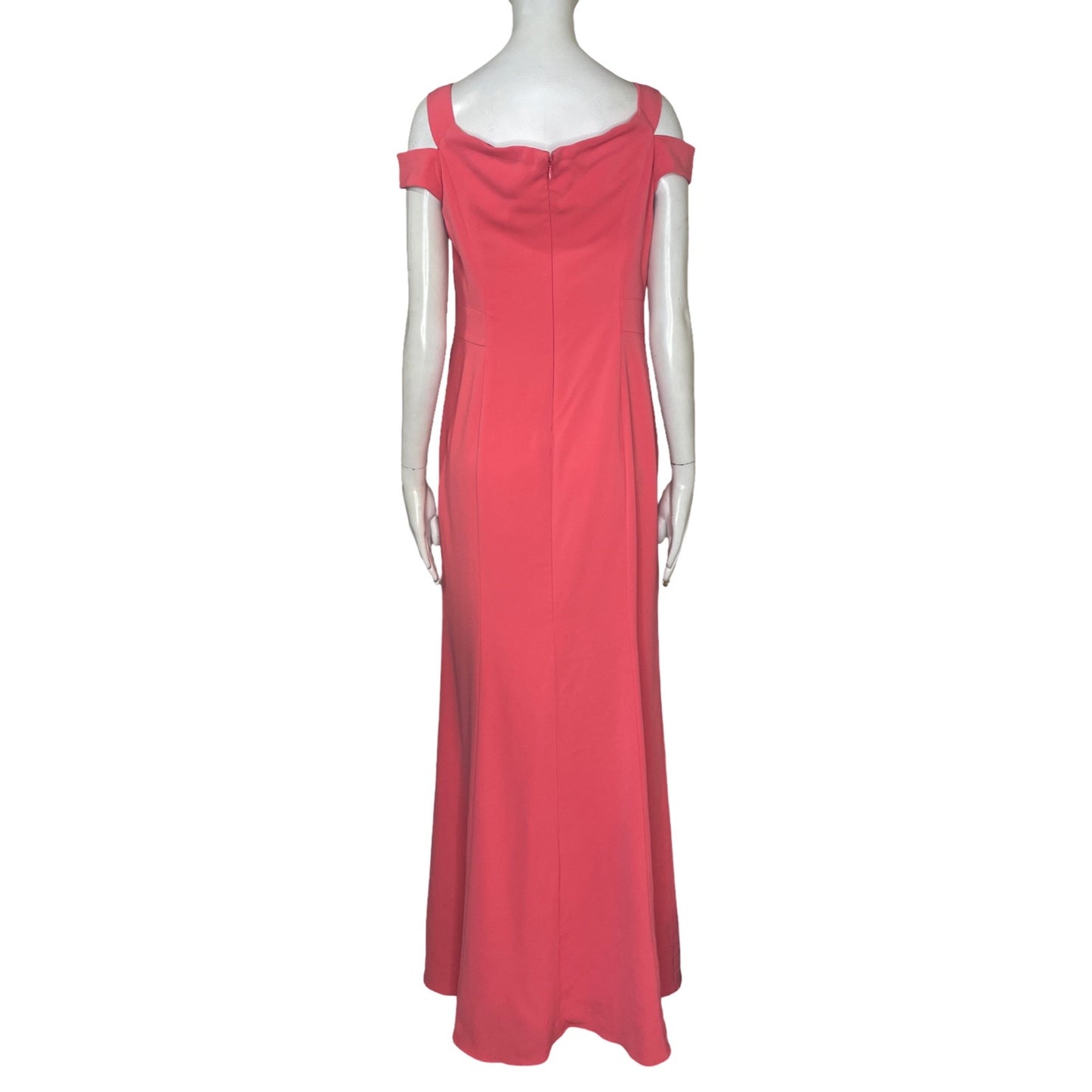 Vestido Ralph Lauren Hombros Descubiertos Rosado - Talla 8