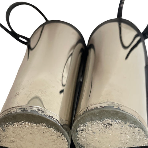 * Sandalia Salvatore Ferragamo Galilea tacòn Tubular Negro-Talla 37