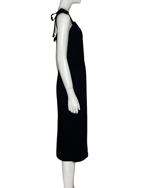 Vestido Julieta Suarez Fluido Negro - Talla S