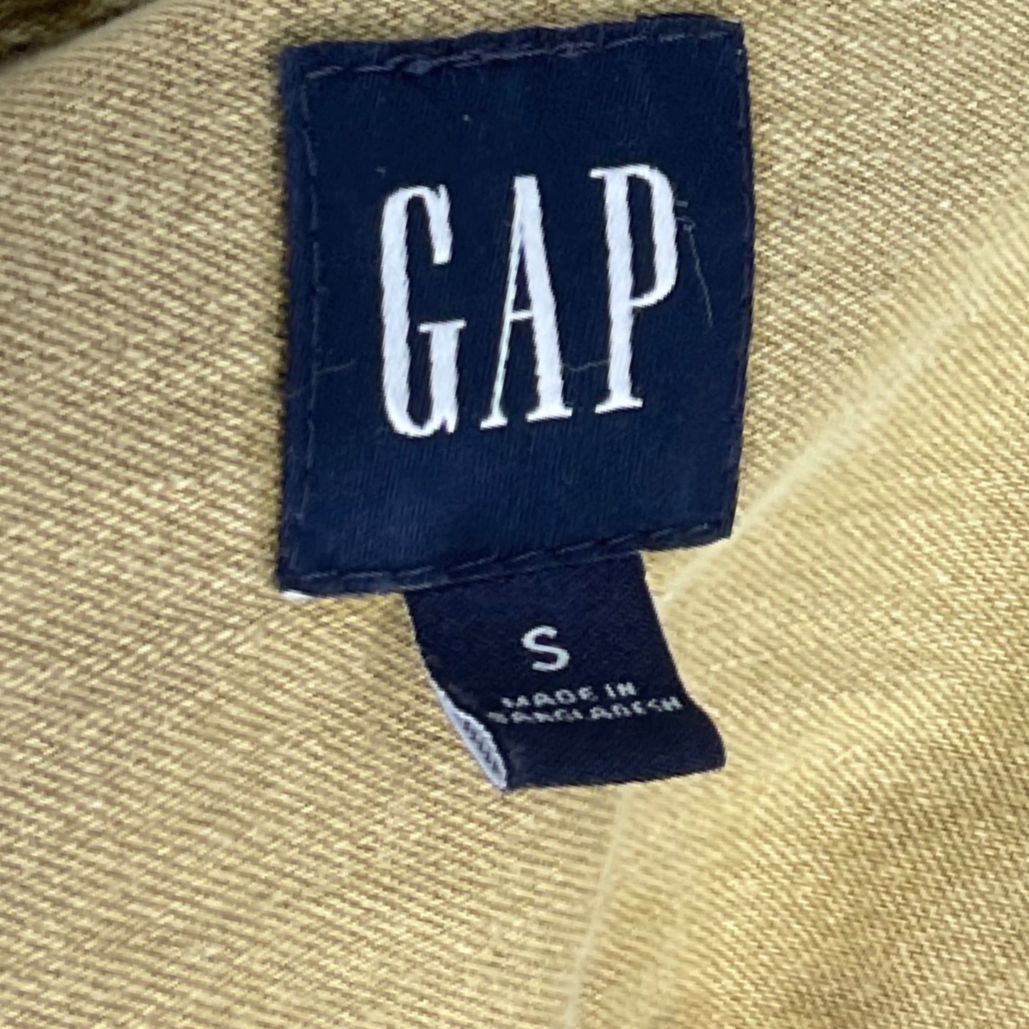 Camisa Gap Denim Mangas Larga Marrón - Talla S