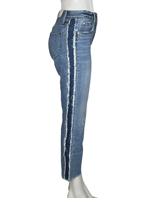 Pantalón Pistola Slim Fit Denim Azul-Talla 25