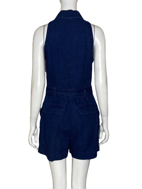 Romper Banana Republic Sin Mangas Denim Azul - Talla 6