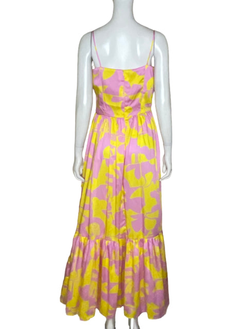 Vestido Tesoro TPS Estampado Rosado - Talla S