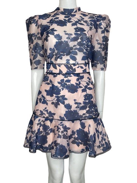 Set Keepsake Floral Falda+Top Rosado-Talla XS