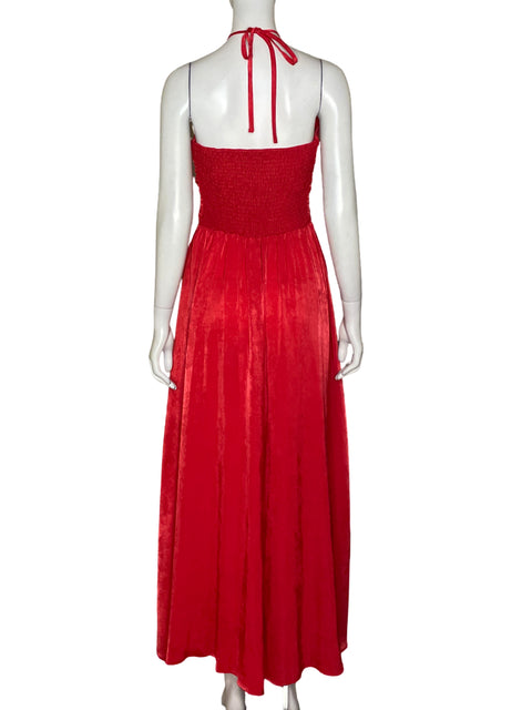 Vestido DKNY Strapless Rojo - Talla S