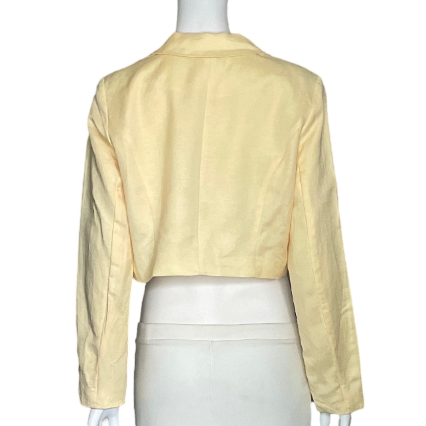 Blazer Ontwetfh Crop Amarillo-Talla M