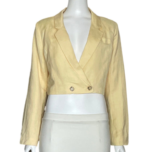 Blazer Ontwetfh Crop Amarillo-Talla M