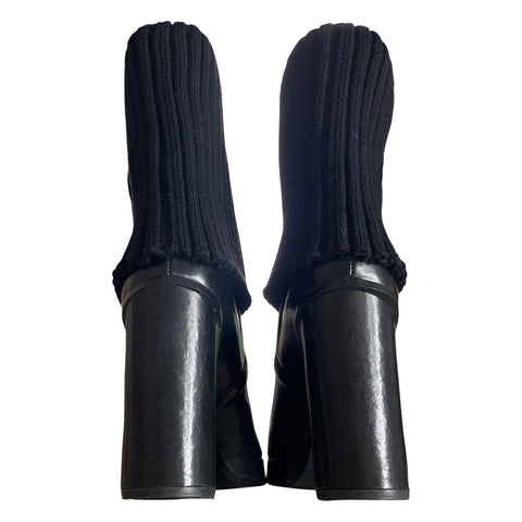 * Calzado Gucci Interlocking G Sock Boots/Re-Soled
Negro-Talla 371/2