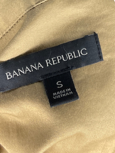 Camisa Banana Republic Fluido Beige - Talla S