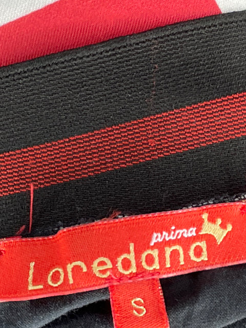 Falda Loredana Mini Estampada Negro-Talla XS