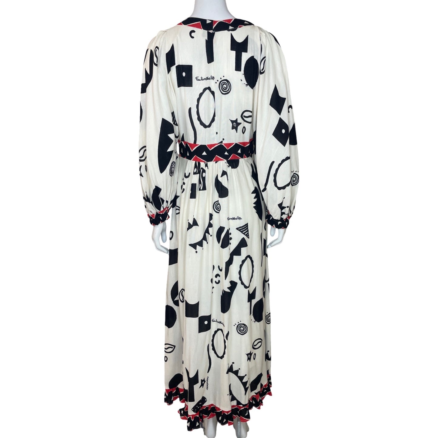 Vestido Farm Rio Alberto Pitti Estampado Blanco - Talla P