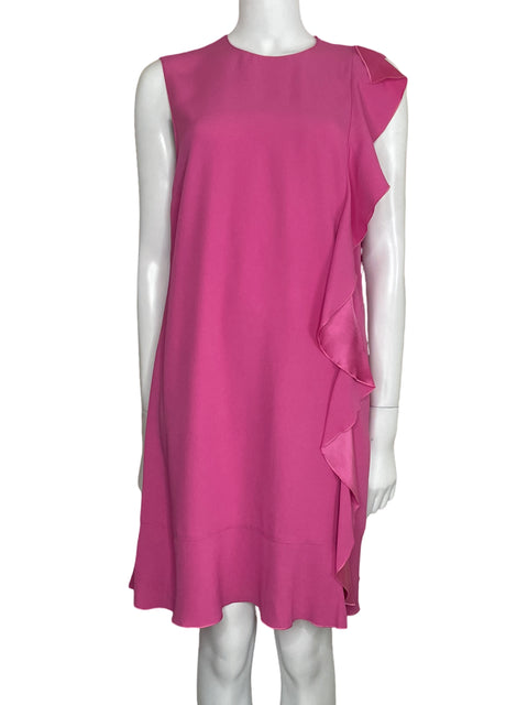 Vestido Red Valentino Mini Vuelo Rosado-Talla M