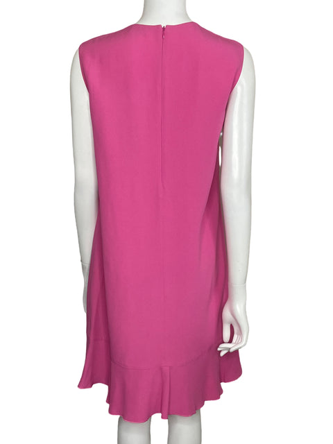 Vestido Red Valentino Mini Vuelo Rosado-Talla M
