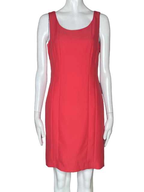 Vestido Halogen Midi Sin Mangas Rosado-Talla 2