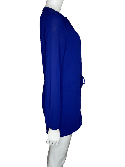 Romper Greylin Manga Larga Azul-Talla S