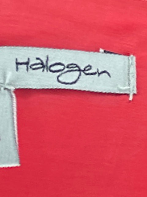 Vestido Halogen Midi Sin Mangas Rosado-Talla 2