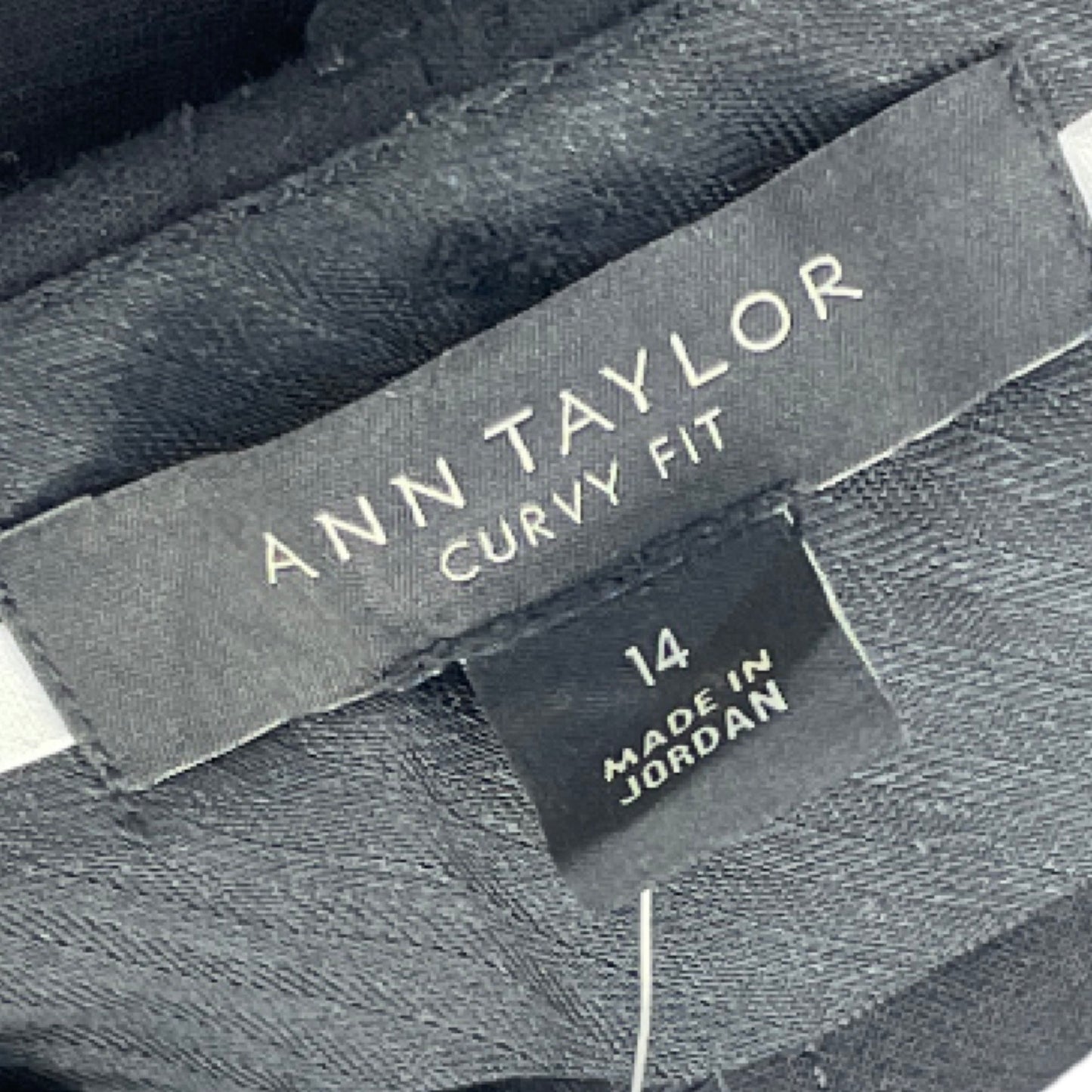 Pantalón Ann Taylor Clásico Negro-Talla 14