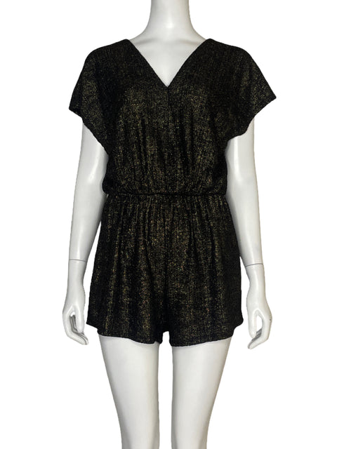 Romper Leith Brillante Negro - Talla XS