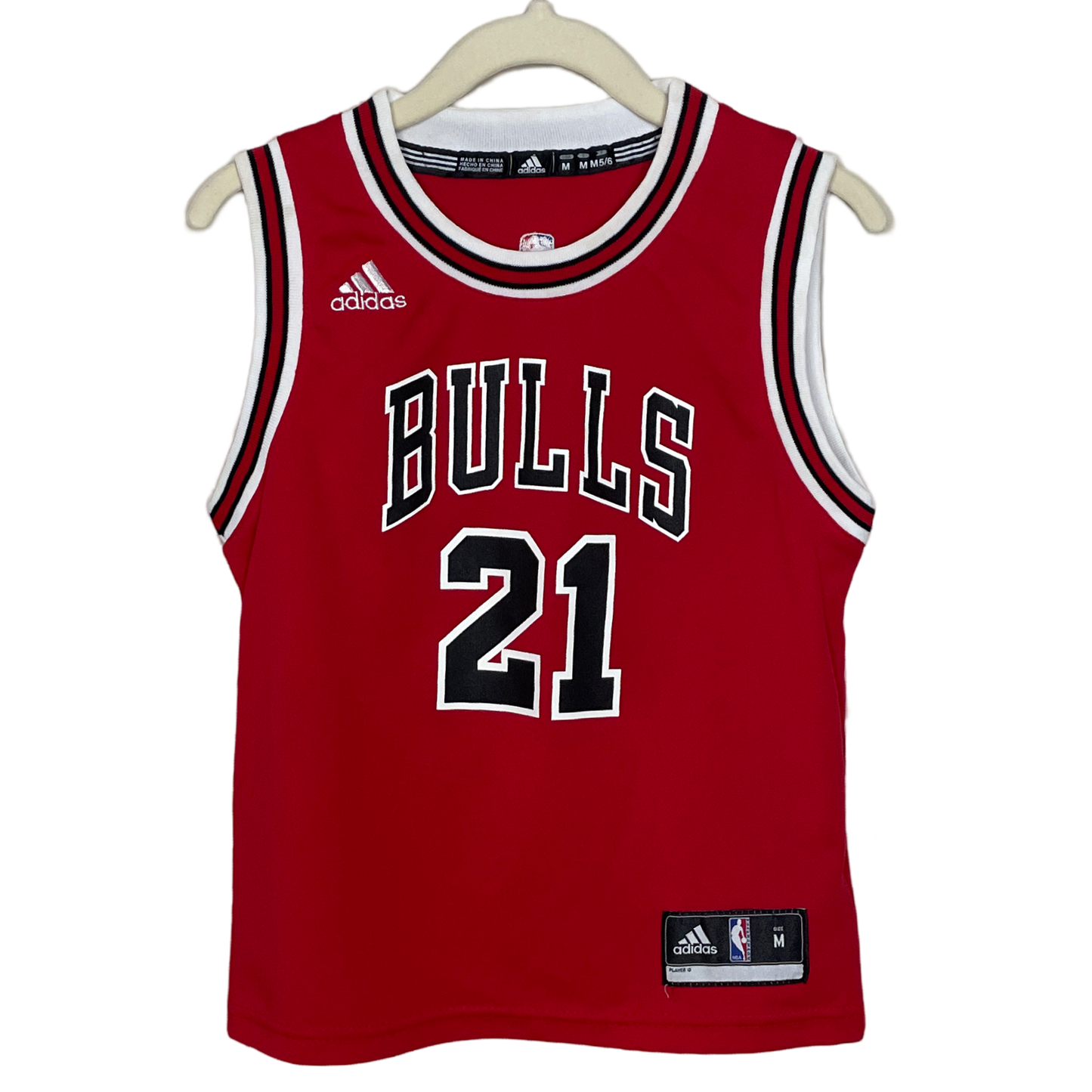 Jersey ADIDAS Chicago Bulls Sin Mangas Rojo - Talla M