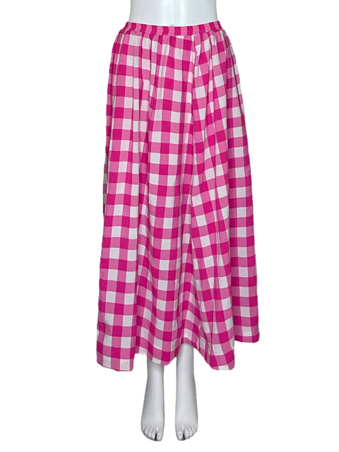 Falda TCEC Cuadros Rosado-Talla L