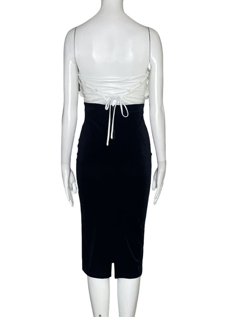 Vestido Symphony Lentejuelas Rosa Negro-Talla S
