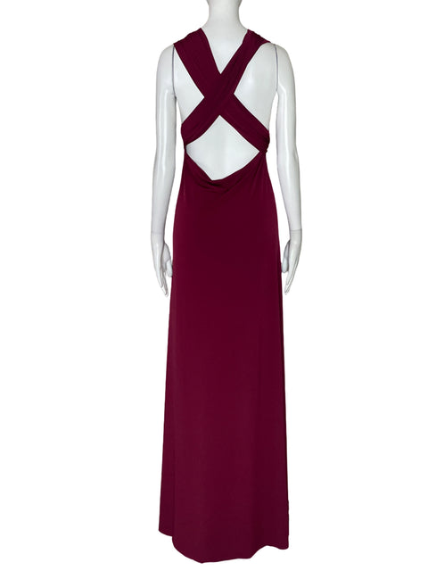 Vestido Camila Samiento Open Bag Rojo-Talla S