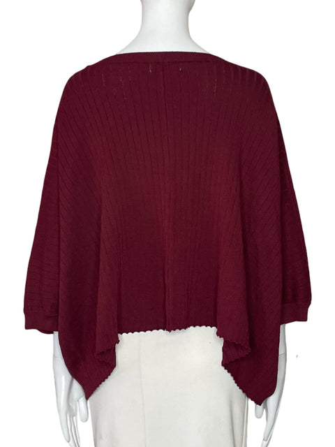 Blusa By Together Vuelo Acanalado Rojo-Talla L
