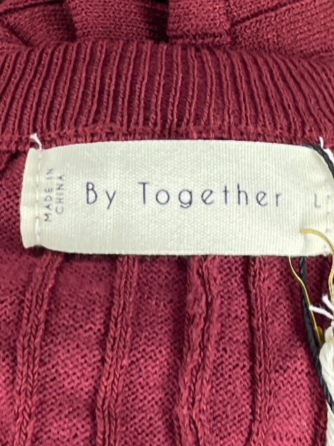 Blusa By Together Vuelo Acanalado Rojo-Talla L