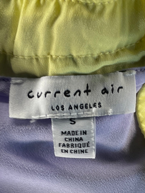 Falda Current Air Encaje Amarillo-Talla S