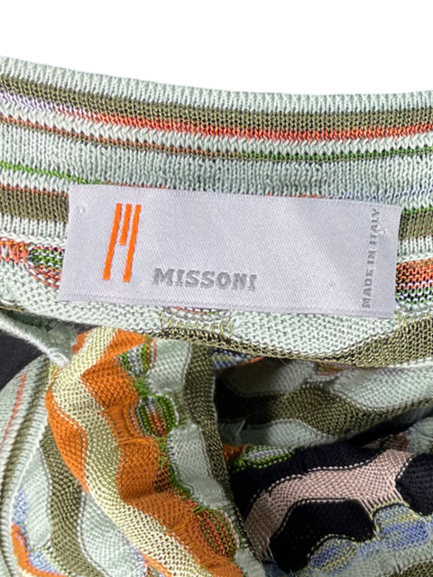 Vestido Missoni ZigZag Verde-Talla S