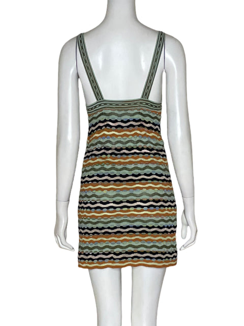 Vestido Missoni ZigZag Verde-Talla S
