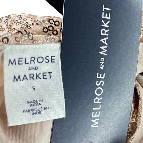 Blusa Melrose and Market  Lentejuelas Dorado-Talla S