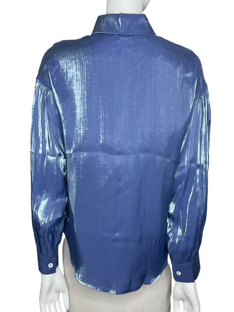 Camisa Tesoro TPS Reflectiva Slong Sleeve Azul-Talla S