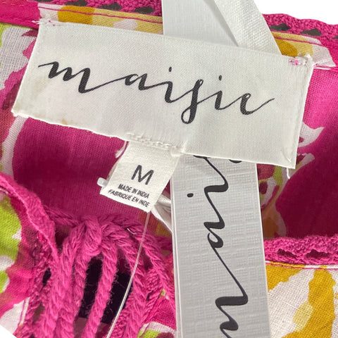 Vestido Maijir Boho Floral Rosado-Talla M