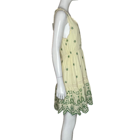 Vestido Maijir Encaje  Beige -Talla M