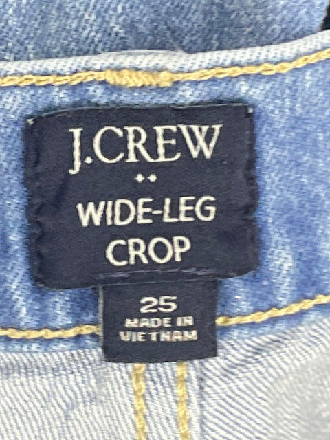 Pantalón J.Crew Denim Bolsillo Cuadrado Azul-Talla 25