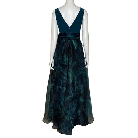 Vestido Eliza J Tul Verde-Talla 4