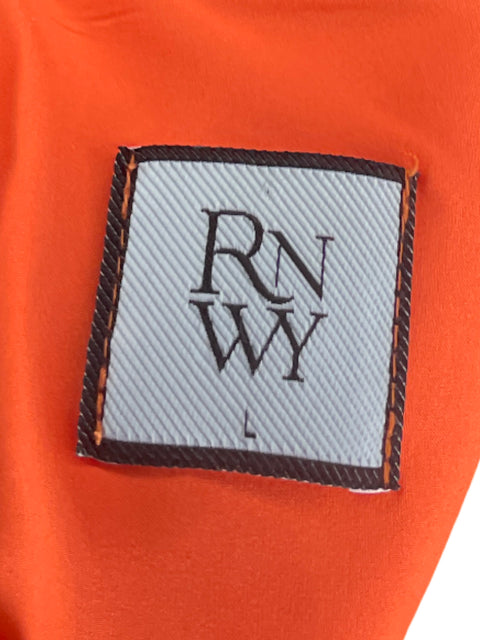 Vestido RnWy Lentejuelas Naranja-Talla L