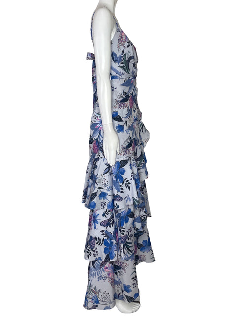 Vestido Via Vai Tiras Vuelo Azul-Talla S