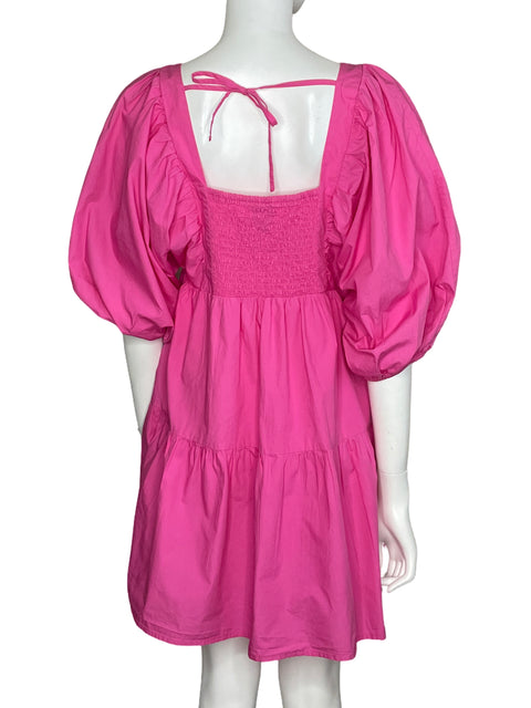 Vestido A New Day Fluido Mini Rosado-Talla M
