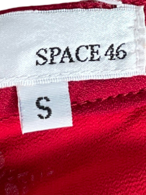 Top Space 46 Encaje Rojo-Talla S