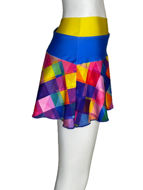 Falda Short Medussa Azul-Talla S