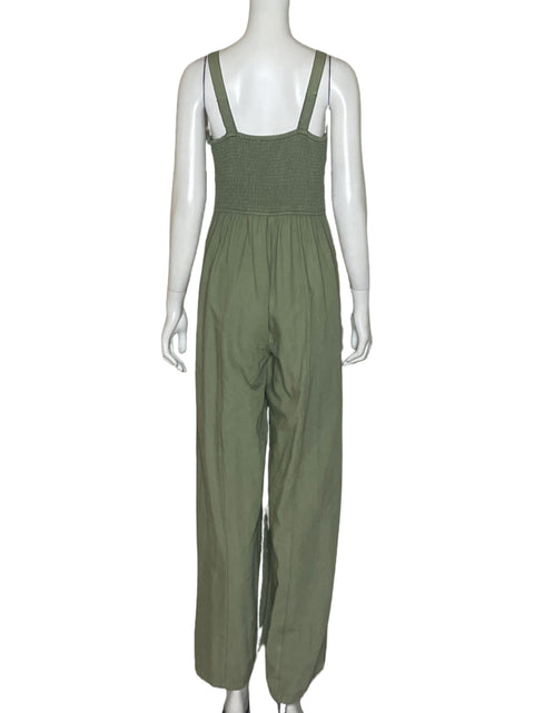 Mono Japra Botones Verde-Talla S